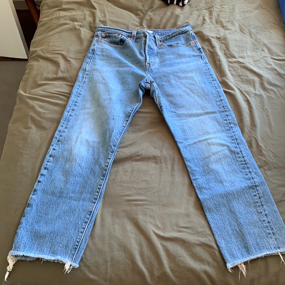 levi’s wedgie high waist straight jean